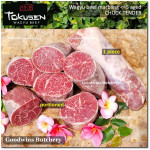 Beef CHUCK TENDER WAGYU TOKUSEN marbling <=5 aged whole cuts chilled +/-10 kg/carton 4packs (price/kg) PREORDER 3-7 days notice